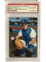 1994 Mike Piazza Dodgers Card Graded