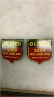 2 Oliver HPOCA Summer Show Plaques-2009