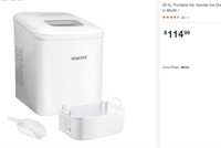Igloo 26 lb. Portable Ice Maker in White