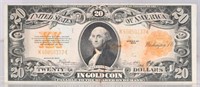 1922 $20 Gold Certificate