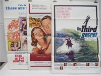 1960s Original Tri-Fold/1-Sheet Movie Poster Lot