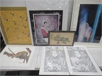Assorted Contemporary Art Prints & Poster Lot