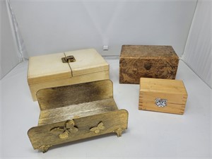 Vintage Jewelry & Trinket Boxes