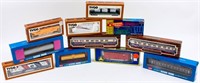 11 Vintage HO Scale Toy Train Cars