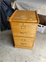 Wooden Filing Cabinet