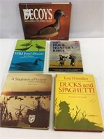 Lot of 5 Decoy Books w/ 3 Hard Cover