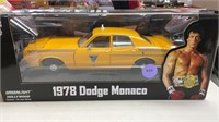 ROCKY III 1978 DODGE MONACO 1/24 SCALE