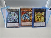 3 Assorted YU-GI-OH Cards