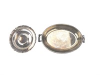 TWO SILVERPLATE ITEMS