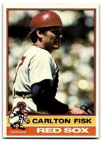 1976 Topps Carlton Fisk Mid Grade