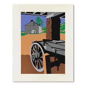 Armond Fields (1930-2008), "Wagon Wheel" Limited E