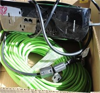 heavy duty Extension cord and powerstrip