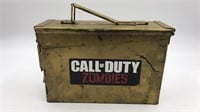 Ammo Box Gold With Zombie Stickers