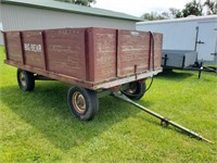 Big Bear Barge Wagon on John Deere Gear