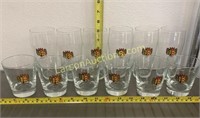 12 Hanau glasses