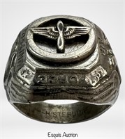 Vintage US Air Force Sterling Silver Men's Ring