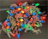 Old Fashioned Vintage Glass Christmas Lights