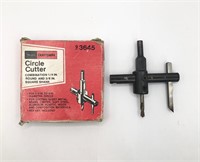 Sears Craftsman 9-3645 Circle Cutter 7/8" to 4"