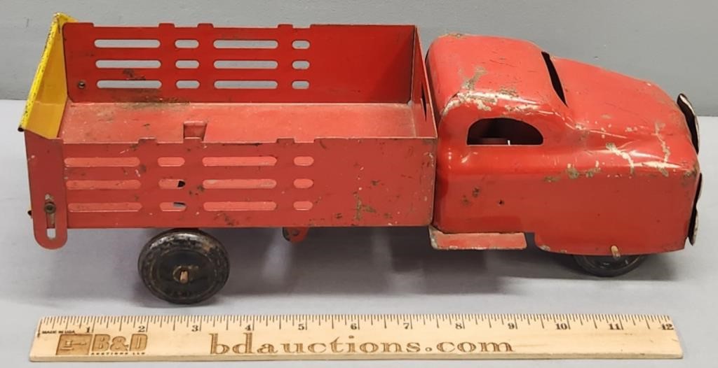 Pressed Steel Stock Toy Truck