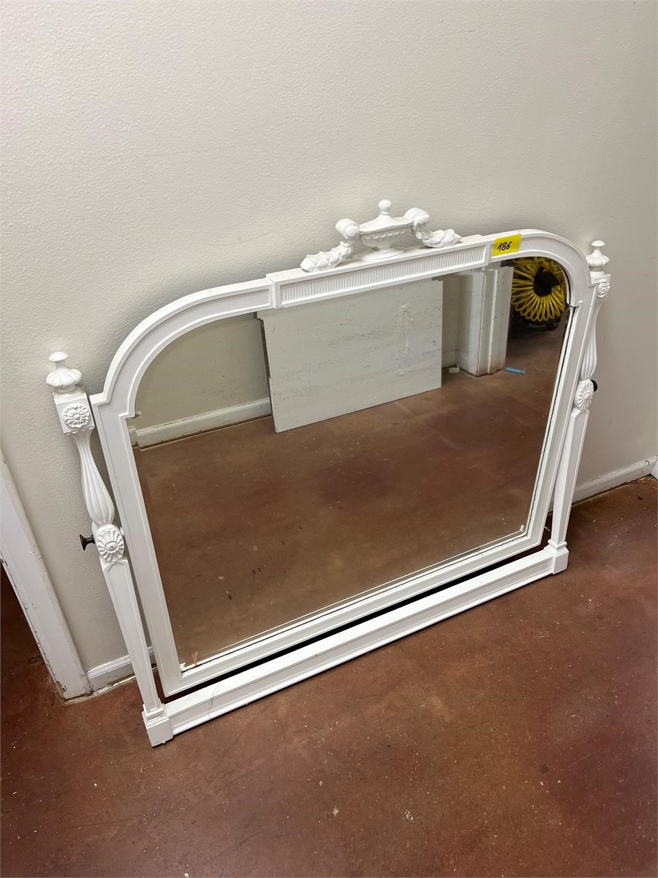 White Large Mirror