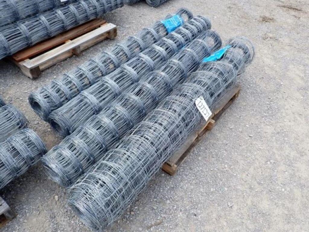 UNUSED Qty Of (4) Rolls of Field Fence