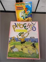 Pinocchio Picture Puzzle, Woody Woodpecker Book