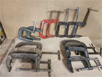 Variety of c clamps
