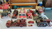 Toy truck collection