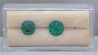 5.47 CTS LAB GROWN EMERALDS.