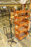 (6) assorted store display stands, (1)