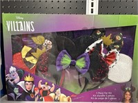 Disney Villains 5 pc ear kit