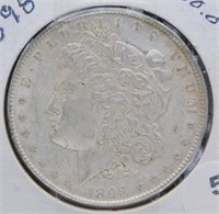 1898 Morgan Silver Dollar.