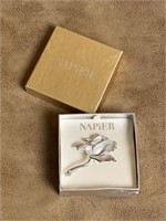 Napier Rose Brooche In Box