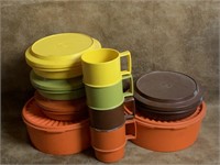 Selection of Vintage Tupperware Made in USA
