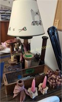 Sewing Spool Table Lamp, Sewing Spools, Sewing