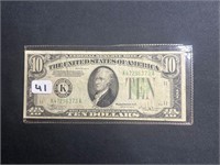 1934 B $10 Bill