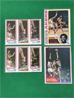 1980s Kareem Abdul-Jabbar Topps basketball cards