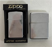 (2) ZIPPO LIGHTERS