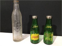 Vintage Orange Crush Pop Bottle & Squirt Bottle