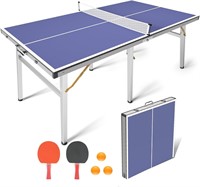 Foldable, Portable Table Tennis Table