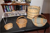 Baskets, shelf