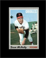 1970 Topps #20 Dave McNally EX to EX-MT+