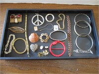 Tray of Misc Costume Jewelry