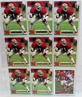 9 Deion Sanders Football Cards