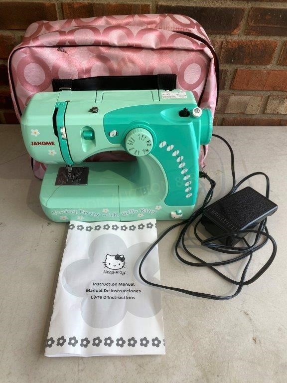Hello Kitty Janome Sewing Machine