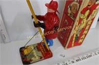 Marx Climbing Fireman in Original Box