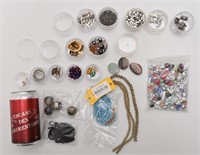 Lot de pièces pour fabrication de bijoux