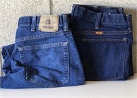 Wrangler and Rustler Jeans