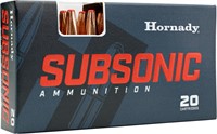 Hornady 90287 Subsonic TargetVarmint 9mm Luger 147
