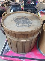 Vintage AP parts wooden container 17 in tall 18